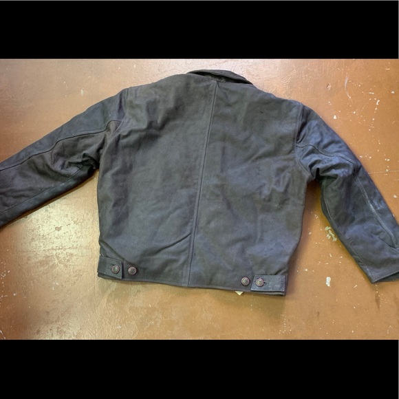 Men’s NWT Leather Jacket Vintage 2003 Hand Made - Picture 4 of 8